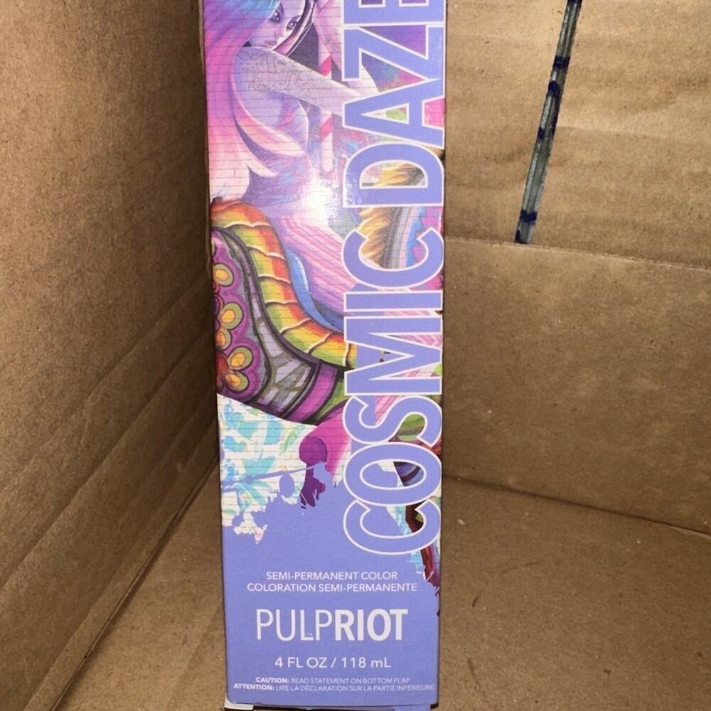 Pulp Riot Cosmic Daze Semi-Permanent Hair Color 4oz Purple Vivids Dye hair care